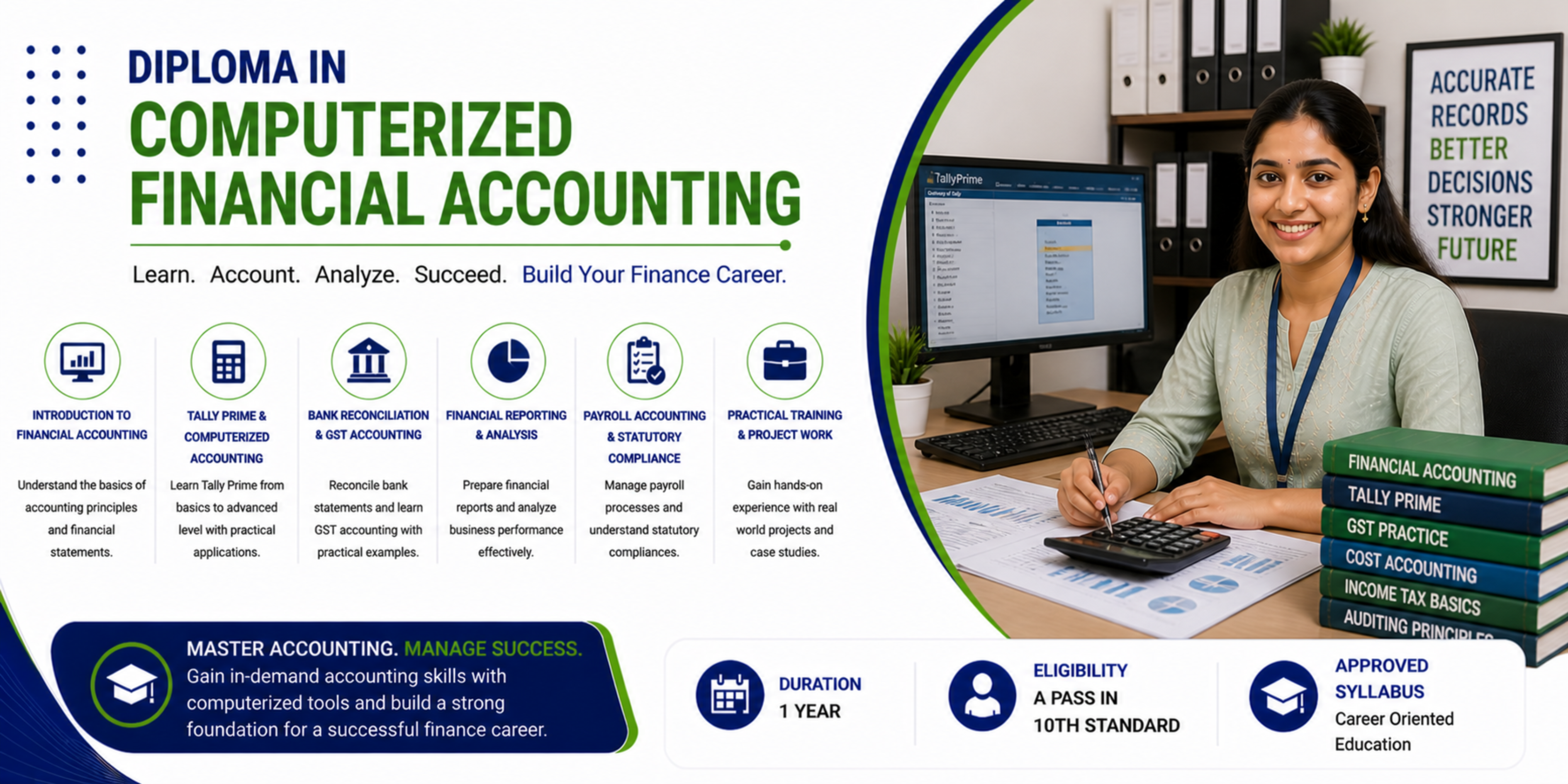 Diploma in Computerized Financial Accounting in Coimbatore